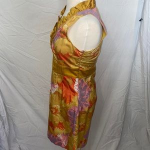 Cute floral summer sleeveless dress.